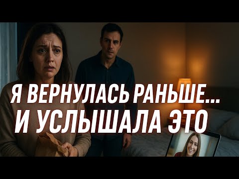 Видео: Мой муж был дома из-за болезни… но когда я вернулась пораньше, я услышала ЭТО