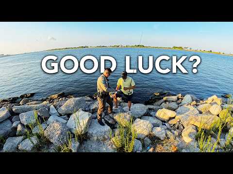 Видео: Приносят ли егеря удачу? Прибрежная рыбалка в Техасе