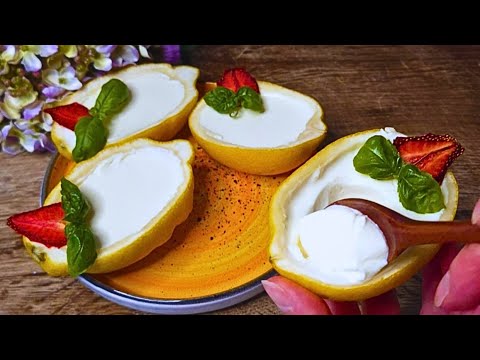 Видео: Потрясающий летний десерт без духовки!  ЛИМОННЫЙ ПОССЕТ🍋🍋🍋!