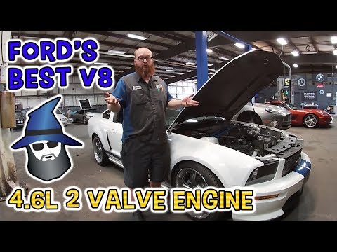 Видео: CAR WIZARD называет лучший двигатель Ford V8 — 4,6-литровый 2-клапанный