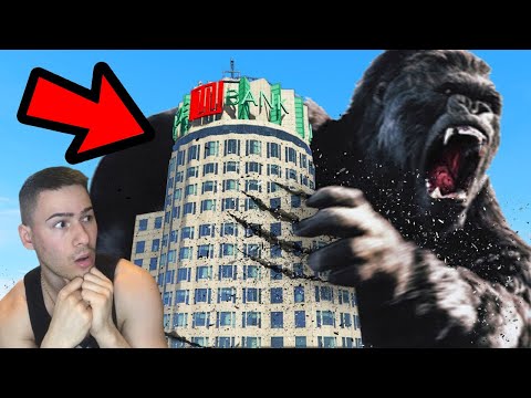 Видео: СТАНАХ КИНГ КОНГ В GTA🐵