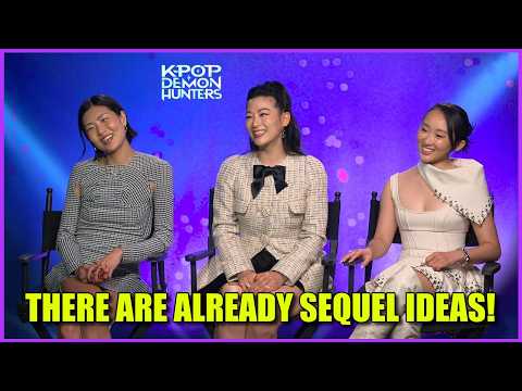 Видео: Интервью с актерами и режиссерами KPop Demon Hunters: охота на демонов и взятие высоких нот!