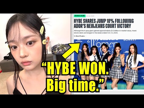 Видео: Акции HYBE выросли на 1,5 миллиарда долларов после вердикта NewJeans