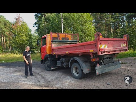 Видео: Прокачал Маз - стоило ли оно того? Доставка песка на самосвале МАЗ.