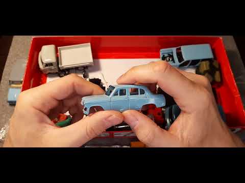Видео: Коробка с запчастями от моделей СССР/Масштабные модели 1:43.