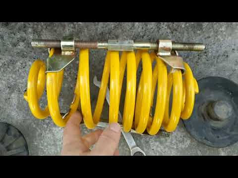 Видео: Renault Kangoo 2. Замена пружин балки.