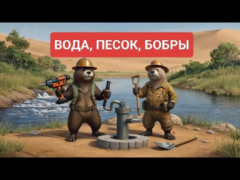 Видео: Абиссинская скважина в "Бобровом ручье" // пенная вечеринка в буровом растворе 