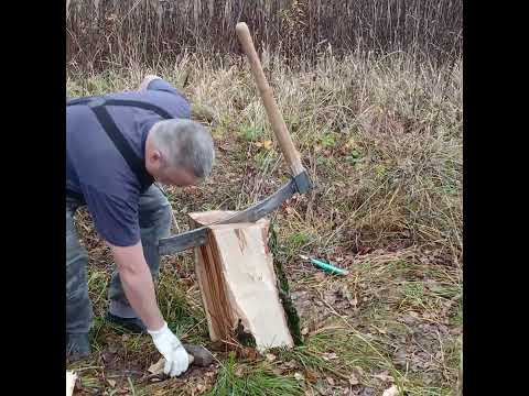 Видео: Мой новый  колун обкатка.
