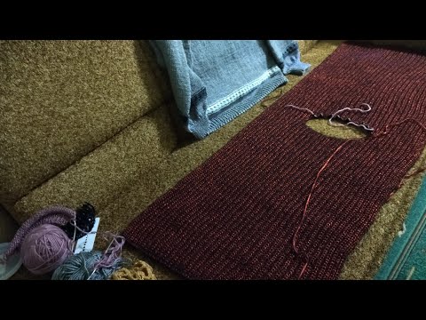 Видео: Быстрый жилет спицами Простой и эффектный вариант м.к.