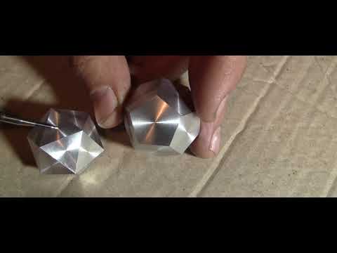 Видео: Разметка ШАРА  для изготовления ИКОСАЭДРА на токарном станке