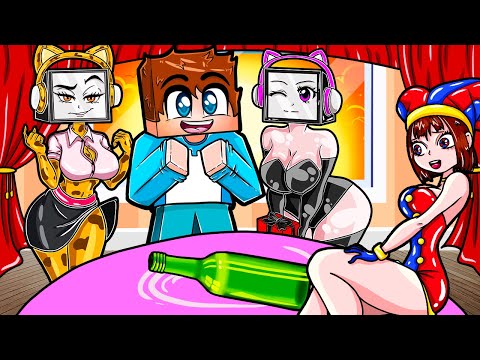 Видео: Я ПРОИГРАЛ В БУТЫЛОЧКУ ВЛЮБЛЕННЫМ ДЕВУШКАМ В МАЙНКРАФТ! КРАСЯ TV WOMAN MINECRAFT