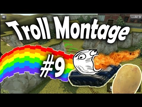 Видео: Танки Онлайн - Тролль Montage # 9 (прикольное видео) Специальные 5000 подписчиков