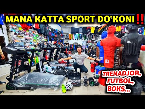 Видео: ЭНДИ ЗАЛ 💪УЙИНГИЗДА! БАРЧА СПОРТ АНЖОМЛАРИ БИР ДЎКОНДА‼️ОБЗОР ВА НАРХЛАРИ! 💵
