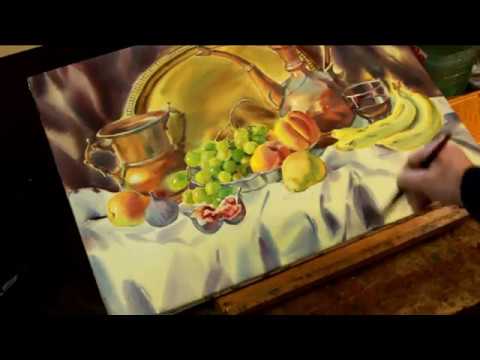 Видео: "Натюрморт а кувшином"  Мастер-класс Игоря Манухова. "Still Life with Jug" Workshop I.Manukhov