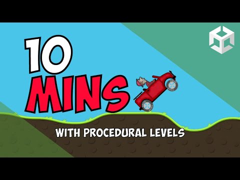 Видео: Создайте Hill Climb Racing за 10 минут (руководство Unity)