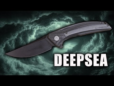 Видео: А что, так можно было? Petrified Fish Deepsea | Обзор и устройство ножа