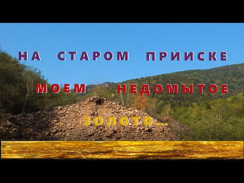 Видео: На Старом Прииске. Домываем ''Недомытое''Золото...