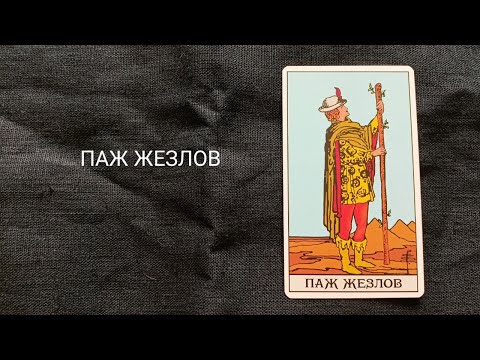 Видео: Паж Жезлов. Описание значений и символики  аркана таро по классической системе Райдера-Уэйта