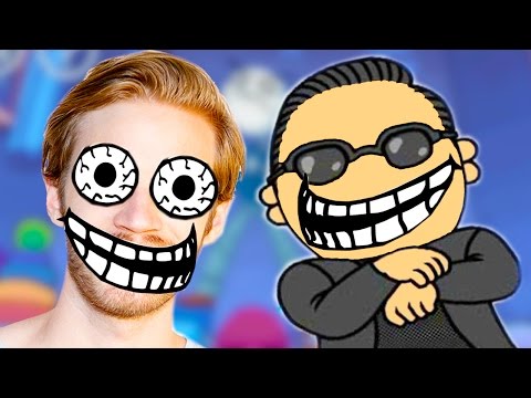Видео: ТРОЛЛО - ПЬЮДИПАЙ || ТРОЛЛО - GANGNAM STYLE [TROLLFACE QUEST]