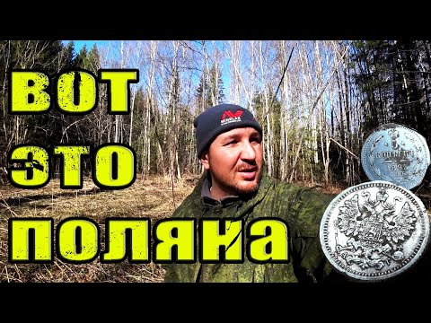 Видео: Коп на лесной поляне, где находили старые золотые монеты. Кладоискатель Руся.