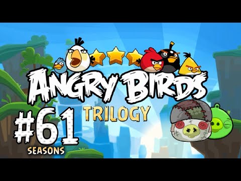 Видео: Angry Birds Trilogy - Серия 61 - Призраки и чучела