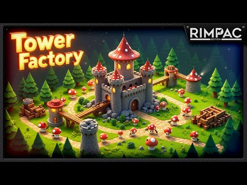 Видео: Tower Factory — Первый взгляд: фабрика и tower defense в одном!