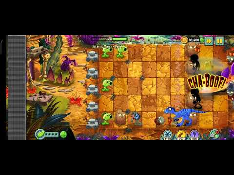 Видео: Играю в PvZ 2 / Jurassic Marsh - День 7 / №82