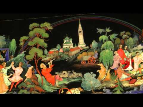 Видео: 90 лет искусству палехской лаковой миниатюры