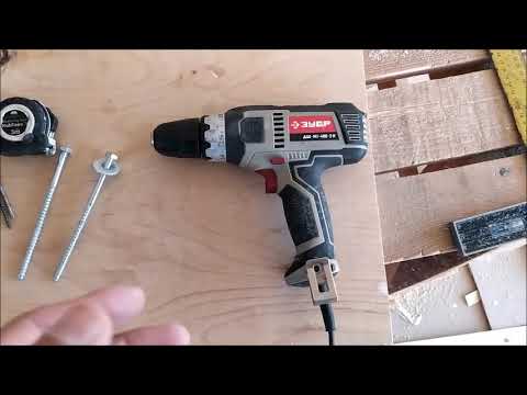 Видео: Сетевой Шуруповерт-дрель "ЗУБР"