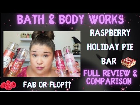 Видео: 🥧 Bath & Body Works x Milk Bar Малиновый праздничный пирог — успех или провал?! 👀