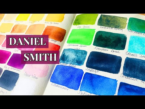 Видео: Что я использую и почему — Мои акварели Daniel Smith