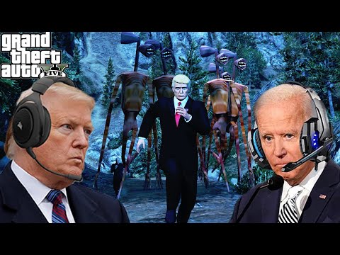 Видео: Президенты США охотятся на существ в GTA 5