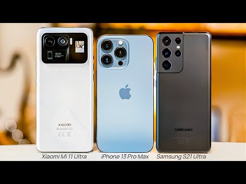 Видео: Xiaomi Mi 11 Ultra vs iPhone 13 Pro Max vs Samsung S21 Ultra / Кто победил?