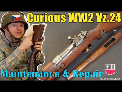 Видео: Этот чешский Vz.24 был где-то, но где? 👀 Ремонт и обслуживание винтовки Mauser CZ Milsurp 8 мм, В...