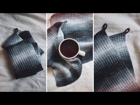 Видео: Мастер-класс полотенце крючком
