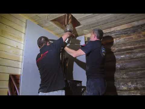 Видео: Как установить печь для бани | nkamin.ru