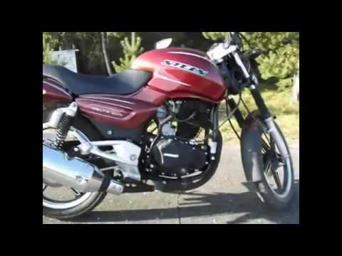 Видео: Мотоцикл Стелс Дельта 200 во втором приближении.