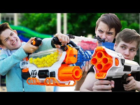 Видео: Nerf WAR // МЕСТЬ за НЁРФ райвал ПРОМЕТЕЙ // RIVAL Prometheus и HEDES