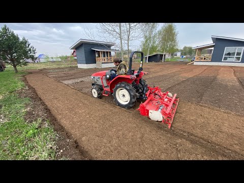 Видео: Разработка участка под газон