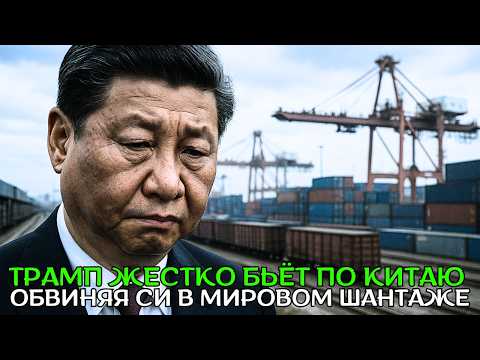 Видео: Трамп обрушил 100% тарифы на Китай — назвал Пекин экономическим шантажистом мира
