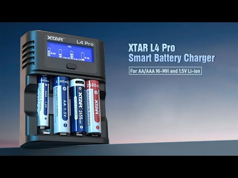 Видео: Умная зарядка XTAR L4 Pro ОБЗОР