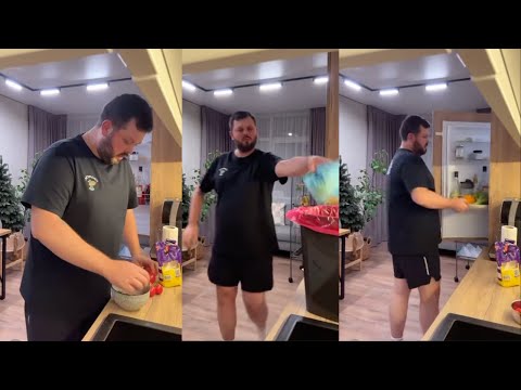 Видео: Недовольный Коля злой на всех, готовит ужин худеющего / Самвел Адамян Grandeniko