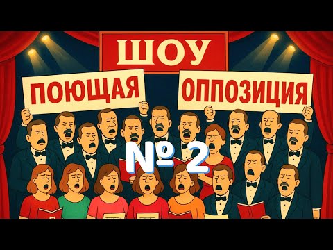 Видео: Развлекательное музыкальное шоу "Поющая ИИ оппозиция". № 2