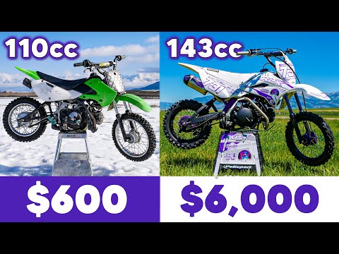 Видео: Невероятная переделка пит-байка KLX110 от начала до конца