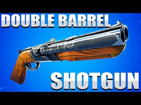 Видео: НОВО ОРЪЖИЕ - DOUBLE BARREL | Fortnite