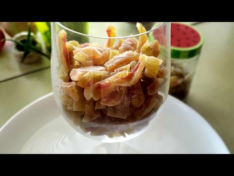Видео: Цукати із кавуна❗ЦУКАТИ рецепт