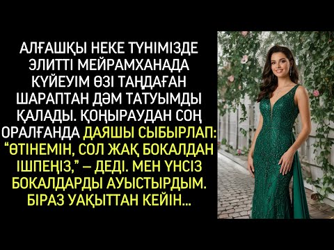 Видео: Кешкі ас үстінде күйеуім бокалыма бірдеңе қосты, бірақ мен оны білдіртпей ауыстырдым.