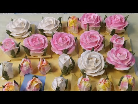 Видео: Срочный заказ из за границы! Делаю зефирные цветы! Собираем коробку!