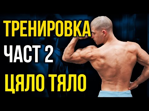Видео: Тренировка за цяло тяло - Как тренирам (част 2)