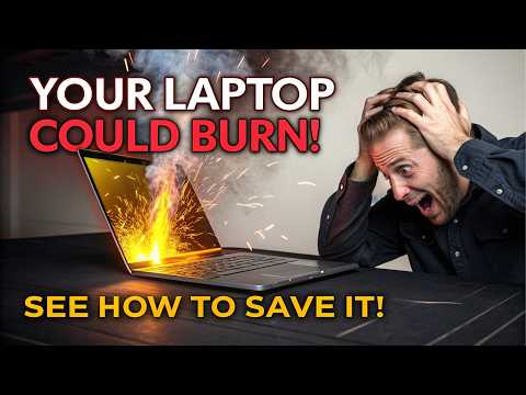 Видео: 😱 ВАШ НОУТБУК МОЖЕТ СГОРЕТЬ! Смотрите, КАК ЕГО СПАСТИ 🔧⚙️